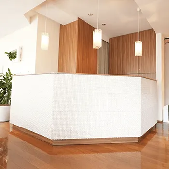 アンデュースキンケアクリニックのプルリアルデンシファイを受ける前の受付