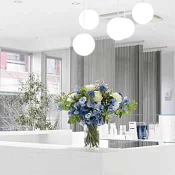 S Clinic yokohamaのプロファイロを受ける前の受付