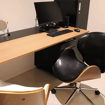 横浜TAクリニックの白玉点滴・注射を受ける前のカウンセリングルーム