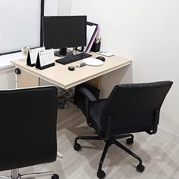 TCB東京中央美容外科 横浜3院の白玉点滴・注射を受ける前のカウンセリングルーム