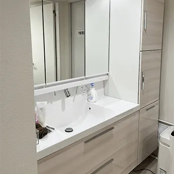 TCB東京中央美容外科 横浜3院の白玉点滴・注射を受けた後のパウダールーム