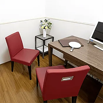 アンデュースキンケアクリニックの白玉点滴・注射を受ける前のカウンセリングルーム