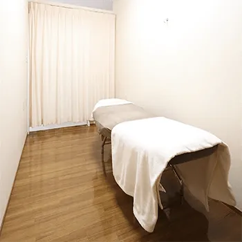 アンデュースキンケアクリニックの白玉点滴・注射を受ける施術室