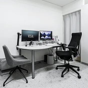 JSKINクリニック 東京銀座のブレッシングを受ける前のカウンセリングルーム