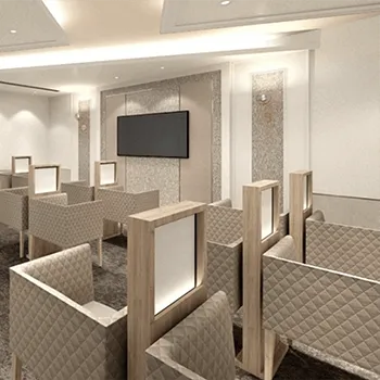 水の森美容クリニック 全国3院のブレッシングを受ける前の待合室