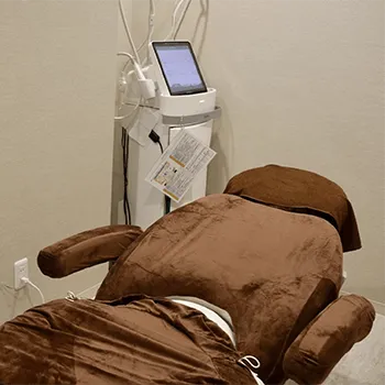 レナータクリニック 全国2院のブレッシングを受ける施術室