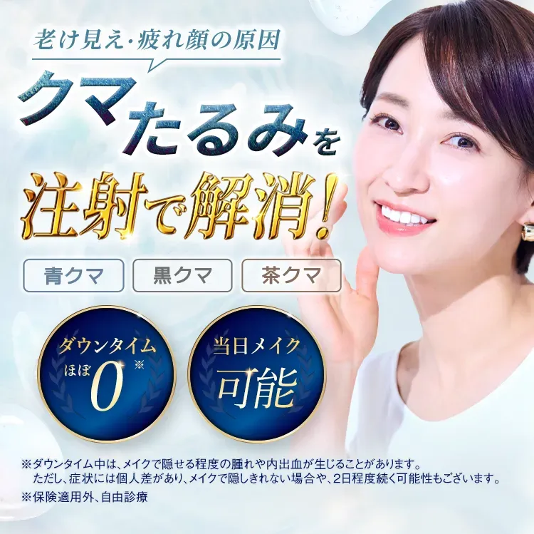 TCBのクマ取り整形