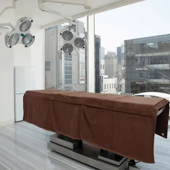 共立美容外科 広島院の鼻整形を受けた後のパウダールーム