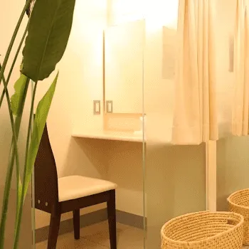 さくら美容クリニックの鼻整形を受けた後のパウダールーム