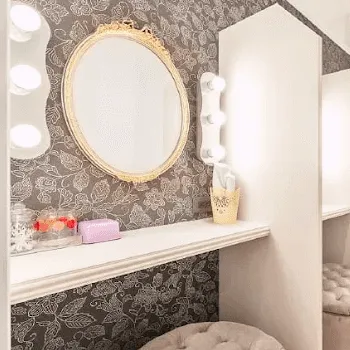 エルムクリニック 広島院の糸リフトを受けた後のパウダールーム