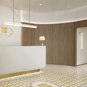 CHINOWA CLINIC 福岡付近1院のジュブゼンを受ける前の受付