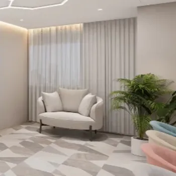 PRISM Beauty Clinic 福岡付近1院のジュブゼンを受ける前の待合室