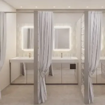 PRISM Beauty Clinic 名古屋付近1院のジュブゼンを受けた後のパウダールーム