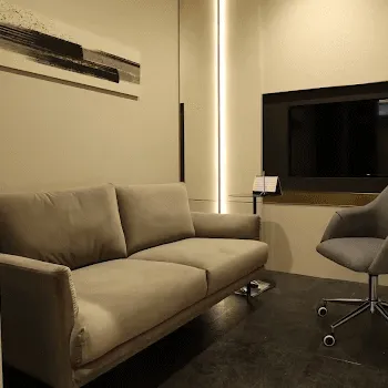 仙台TAクリニックのプルリアルバイオスカルプチャーを受ける前の待合室