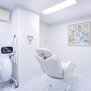 JSKINクリニック 東京銀座のブレッシングを受ける施術室