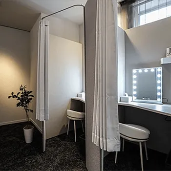 JSKINクリニック 東京銀座のブレッシングを受けた後のパウダールーム