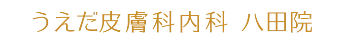 上田皮膚科内科八田院のロゴ