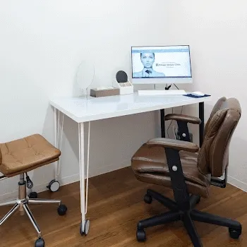 ヴィンテージビューティークリニックのプルリアルバイオスカルプチャーを受ける前の診察室