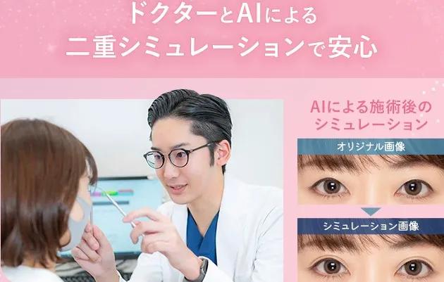 TCB　二重整形のAIシミュレーション