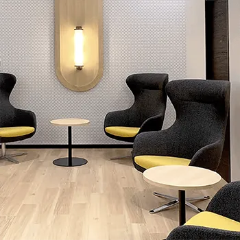 レジーナクリニックの医療脱毛を受ける前の待合室