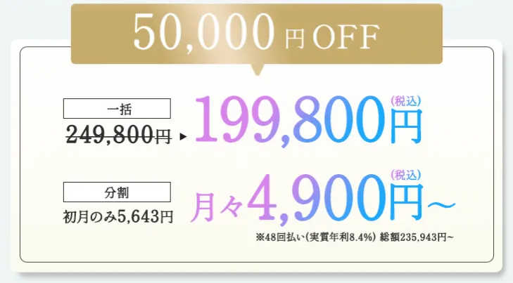 大阪でミラドライが安い共立美容外科の費用を抑えられる価格について