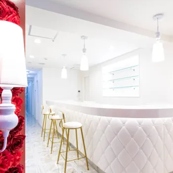 HAABクリニック 名古屋院の二重整形を受ける前の待合室