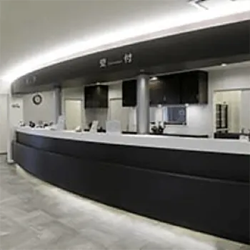 シャルムクリニックの脂肪冷却を受ける前の受付