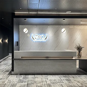 ディオクリニック 千葉駅前院の脂肪冷却を受ける前の受付