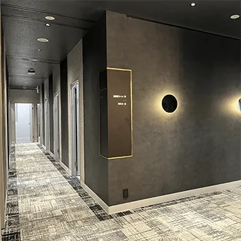 ディオクリニック 千葉駅前院の脂肪冷却を受ける前の廊下