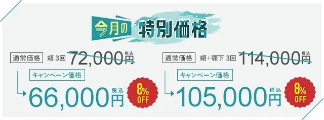 湘南美容外科 特別価格キャンペーン