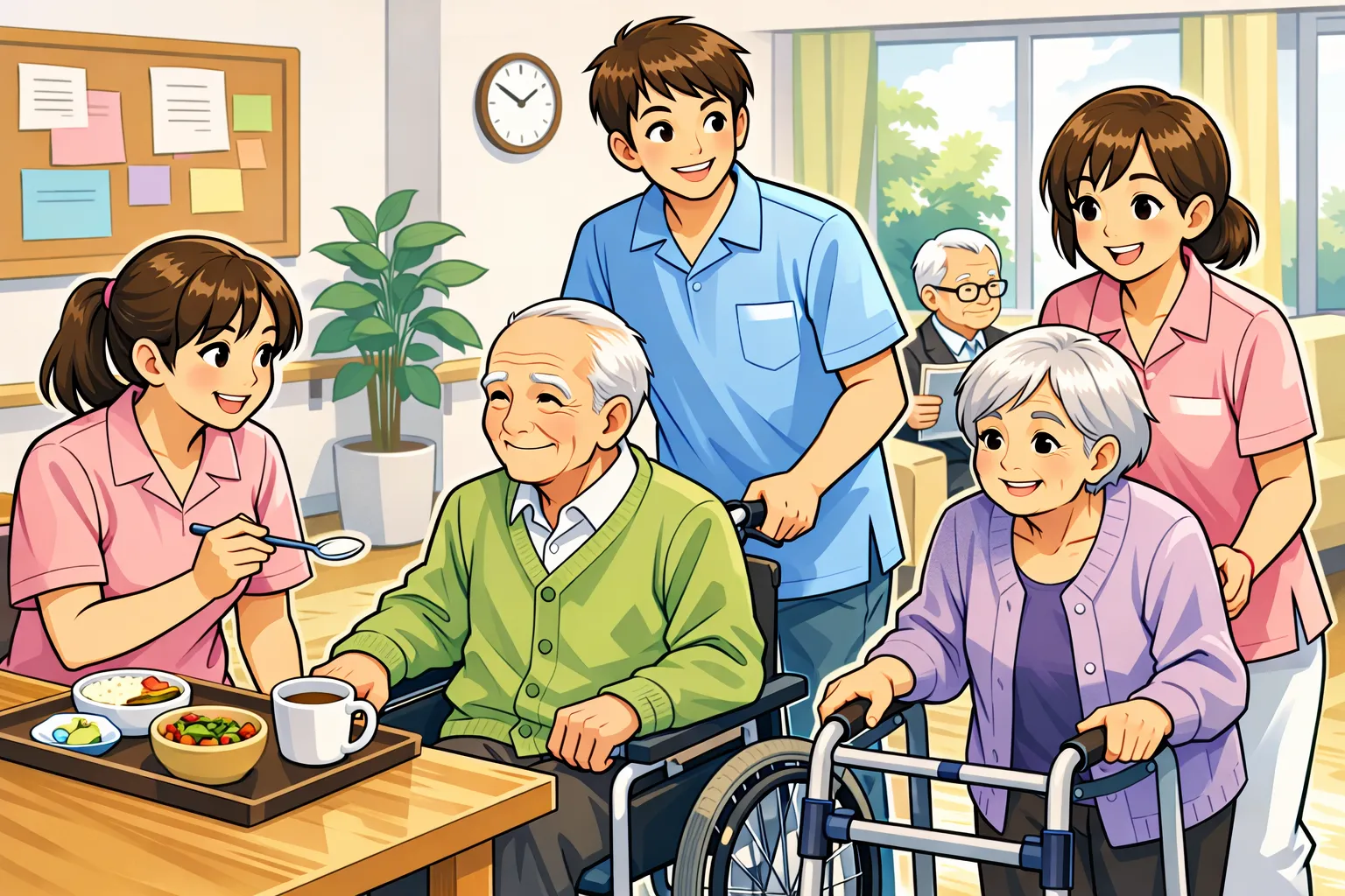 特養で働く職員