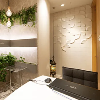 銀座プラタナクリニックの脂肪冷却を受ける前のカウンセリングルーム