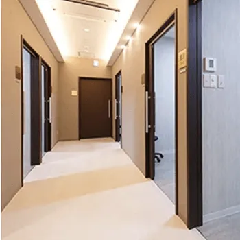 銀座よしえクリニック 銀座院の脂肪冷却を受ける前の廊下