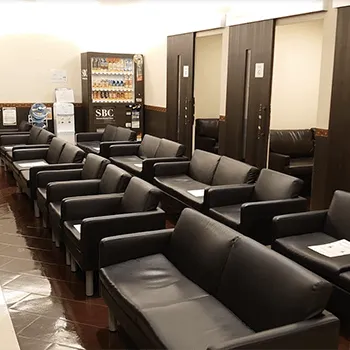 湘南美容クリニック 横浜3院の脂肪冷却を受ける前の待合室