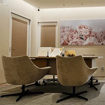 アマリラビューティークリニック大阪心斎橋院のブレッシングを受ける前の受付