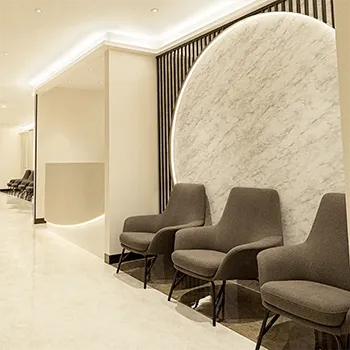 BS CLINIC 新宿院の脂肪冷却を受ける前の待合室