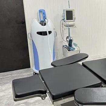 ピコビューティクリニック 新宿院の脂肪冷却を受ける施術室