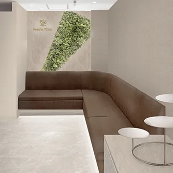 レナータクリニック 新宿院の脂肪冷却を受ける前の待合室