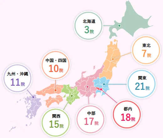 二重整形が無料で受けられると話題のTCBは全国に展開