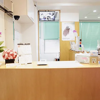 リオラビューティークリニック 千葉1院のミラドライを受ける前の受付