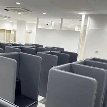 湘南美容クリニック 静岡院のミラドライを受ける前の待合室