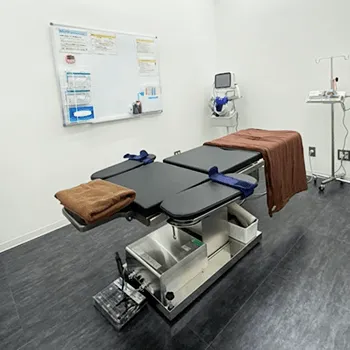 湘南美容クリニック 静岡院のミラドライを受ける施術室