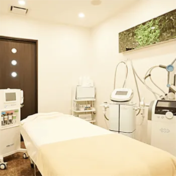 スキンクリニック 静岡2院のミラドライを受ける施術室
