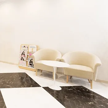 イデア美容皮膚科クリニック柏院のミラドライを受ける前の待合室