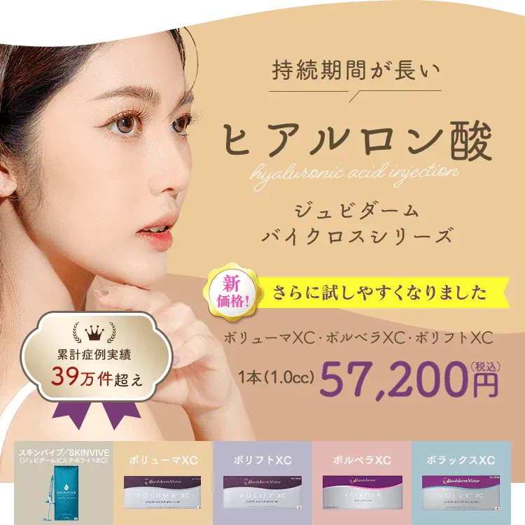 湘南美容クリニックのヒアルロン酸注入