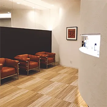 ながしま形成外科クリニックのミラドライを受ける前の待合室