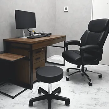 湘南美容クリニック 岡山院のミラドライを受ける前のカウンセリングルーム