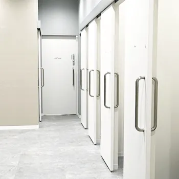 湘南美容クリニック 岡山院のミラドライを受ける前の廊下