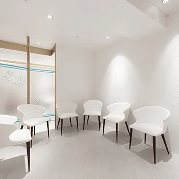 フェルズクリニックのミラドライを受ける前の待合室