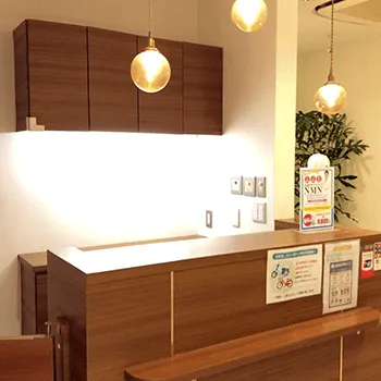 ガーデンクリニック 新宿院のミラドライを受ける前の受付
